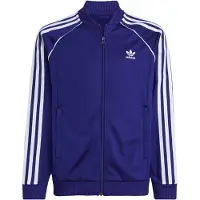 Adidas Veste de survêtement 'Adicolor' bleu foncé / blanc