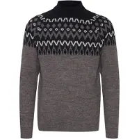Casual Friday Pull-over taupe / gris foncé / blanc