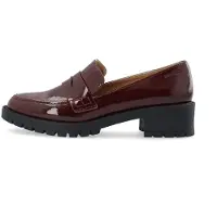 Bianco Chaussure basse 'PEARL' bourgogne