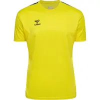 Hummel T-Shirt fonctionnel 'AUTHENTIC' jaune / noir