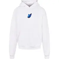 Mister tee Sweat-shirt 'Le Papillon' azur / pueblo / noir / blanc