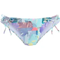 Venice beach Bas de bikini bleu / turquoise / jaune / violet clair