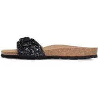 Bayton Mule 'Zephyr' marron / brocart / noir