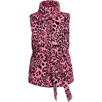 Faina Gilet 'Zitha' rose / noir