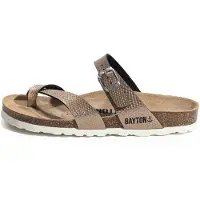 Bayton Mule 'Triade' bronze / noir / argent
