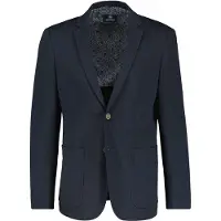 Lerros Veste de costume bleu marine