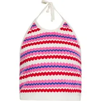 Ebeeza Tops en tricot bleu / rose / rouge / blanc