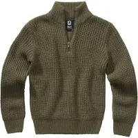 Brandit Pull-over 'Marine' olive