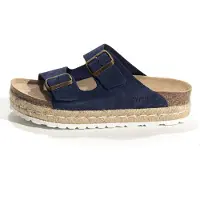 Bayton Mule 'Olympe' bleu foncé