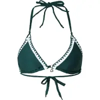 Banana Moon Hauts de bikini vert foncé / blanc