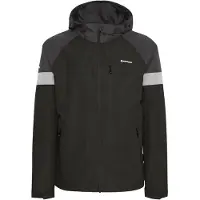 North Bend Veste fonctionnelle 'Tompkins' gris / anthracite / noir / blanc