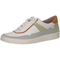 Caprice Baskets basses rouille / gris / vert / blanc