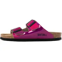 Bayton Mule 'Atlas' fuchsia / noir
