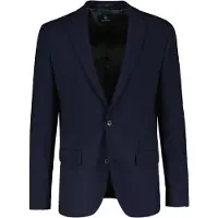 Lerros Veste de costume bleu marine