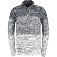 !Solid Pull-over 'Afton' gris chiné