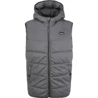 !Solid Gilet 'Atsu' gris