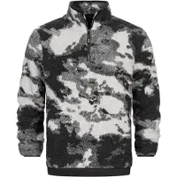INDICODE JEANS Pull-over 'Sofiane' noir / blanc