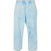 Urban Classics Pantalon 'Towel' bleu clair / blanc