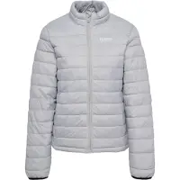 Hummel Veste de sport 'Blown' gris clair / noir / blanc