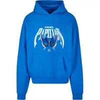 Mister tee Sweat-shirt 'Origami' bleu marine / bleu ciel / gris clair / blanc