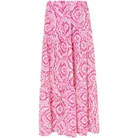 IZIA Jupe rose clair / rose foncé / blanc