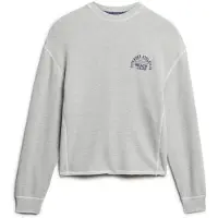 Superdry Sweat-shirt 'Essentials' marine / gris chiné
