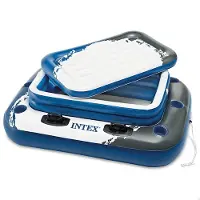 Intex Inflatable And Floating Fridge122x97 Cm Bleu