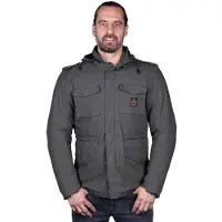 Helstons Division Hoodie Jacket Vert L Homme