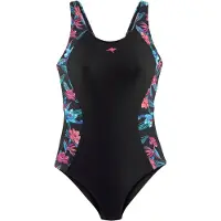 Kangaroos Maillot de bain sport bleu clair / rose / noir