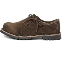 Spieth & Wensky Chassure folklorique 'Hannes' brun foncé