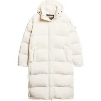 Superdry Manteau d’hiver blanc cassé