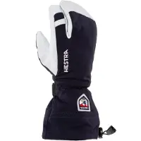 Hestra - Gants de ski 3 doigts en cuir - Army Leather Heli Ski 3-Fingers Navy en Cuir - Taille 11