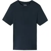 Schiesser T-Shirt 'Mix + Relax' bleu nuit
