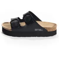 Bayton Mule 'Japet' gris / noir