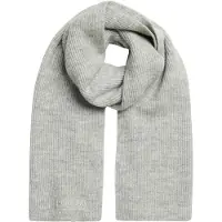 Superdry Soft Rib Scarf Gris