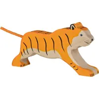 Holztiger Tiger, en mouvement