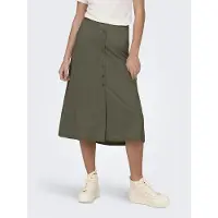 ONLY Jany Midi Skirt Vert L Femme