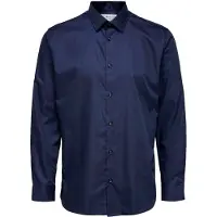 Selected Chemise 'Ethan' marine