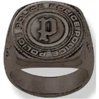 Police Pj.26577rsb Ring Argenté Homme