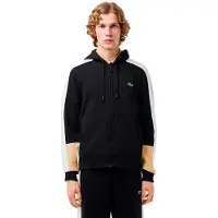 Lacoste Sh1301 Hoodie Noir M Homme
