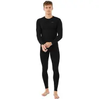 Viking Roni Long Sleeve Base Layer Set Noir M Homme