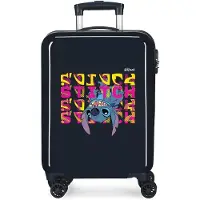 Disney Stitch Face Down 55 Cm 34l Trolley Bag Bleu