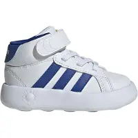 Adidas Grand Court Mid Infant Trainers Blanc EU 19 Enfants