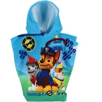 Safta Paw Patrol microfibre poncho towel