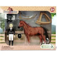 Collecta Rider And Racing Accessories Marron Enfants