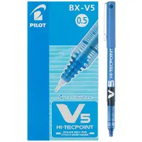 Pilot Pack 12 V5 Marker Bleu Enfants
