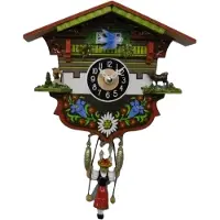 Engstler - 0143 SQ - Horloge murale avec balançoire - Quartz