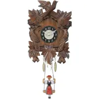 Engstler - 128 SQ - Horloge murale avec balançoire - Quartz