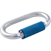 Fixe Climbing Gear Mousqueton Steel Automatic Close 20 Unités