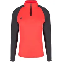 Izas Indus Half Zip Long Sleeve T-shirt Orange,Rose M Femme